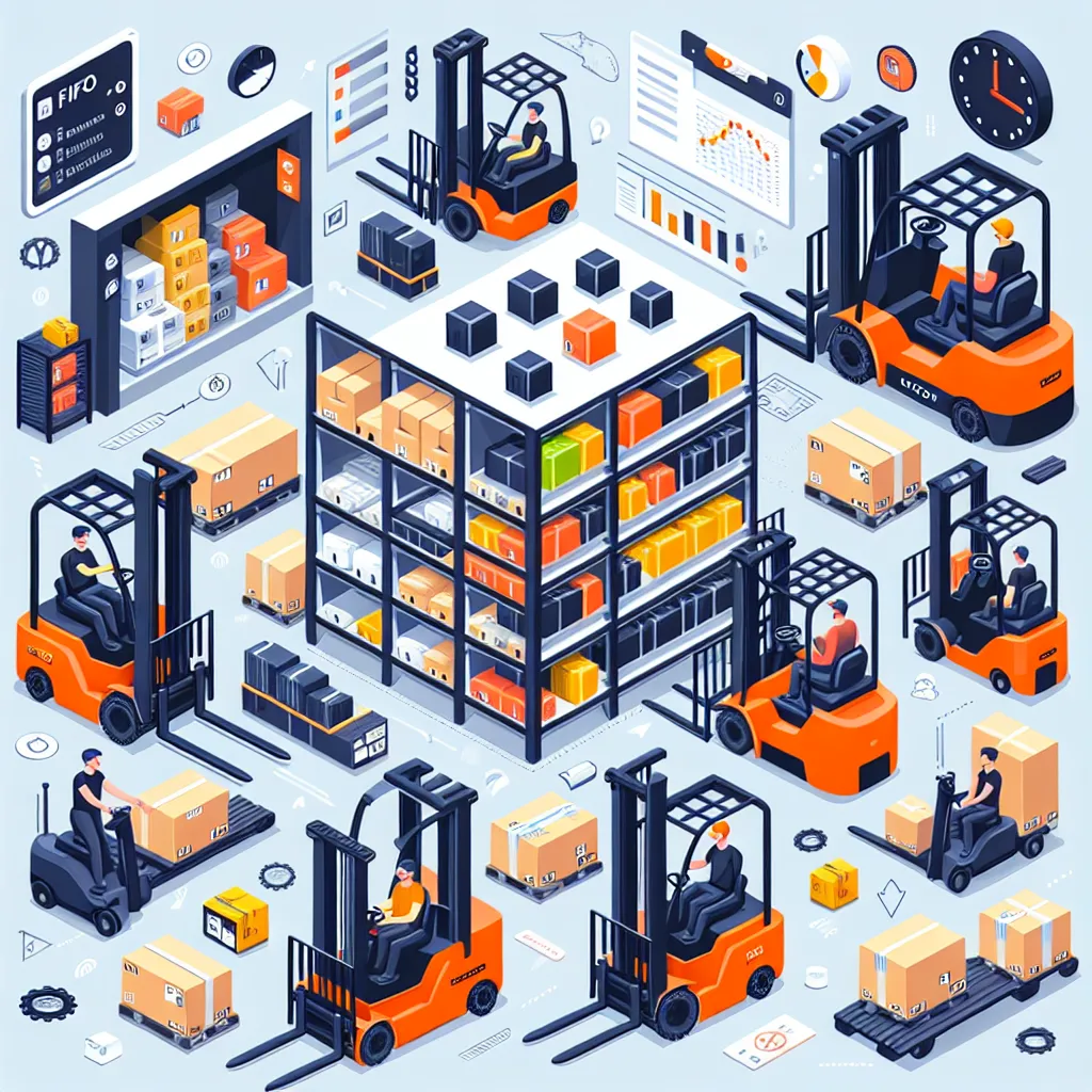 Wózki widłowe i zasada FIFO – klucz do nowoczesnej logistyki