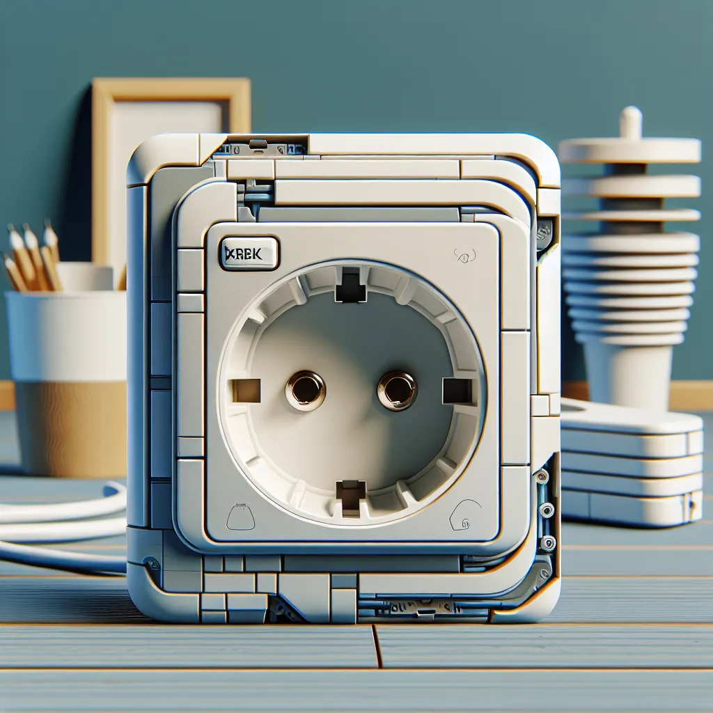 Gniazdo elektryczne Karlik styl i bezpieczeństwo w Twoim domu