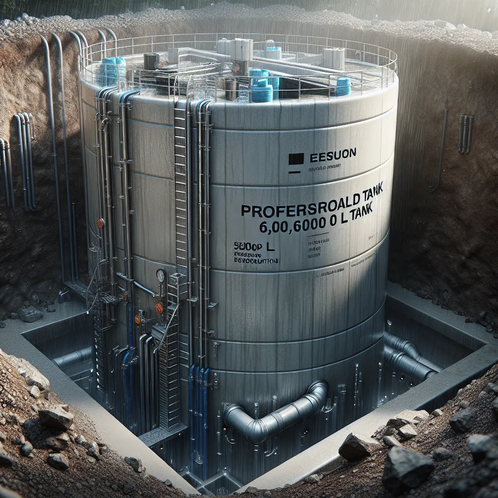 Profesjonalne podziemne zbiorniki 6000 L – efektywne gospodarowanie wodą opadową