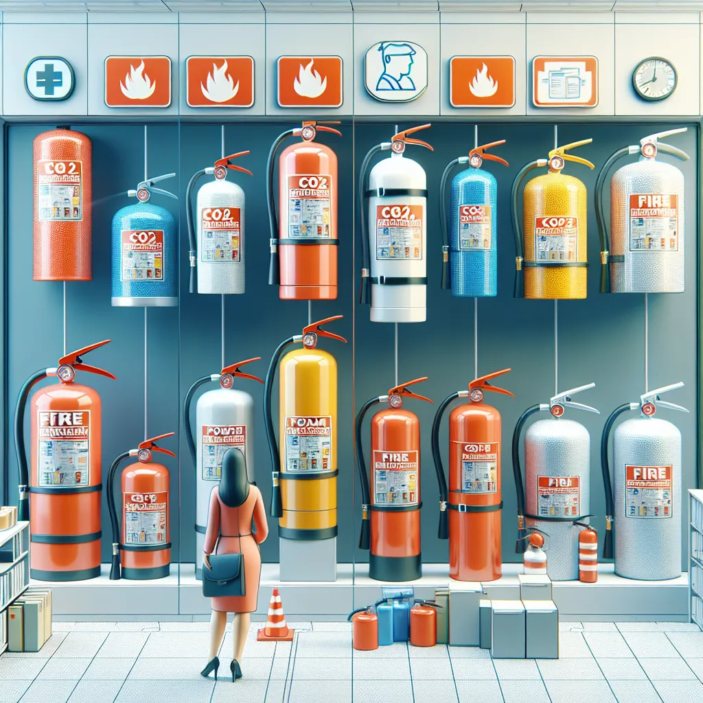 Zabezpiecz swoje biuro wybierając odpowiednie gaśnice