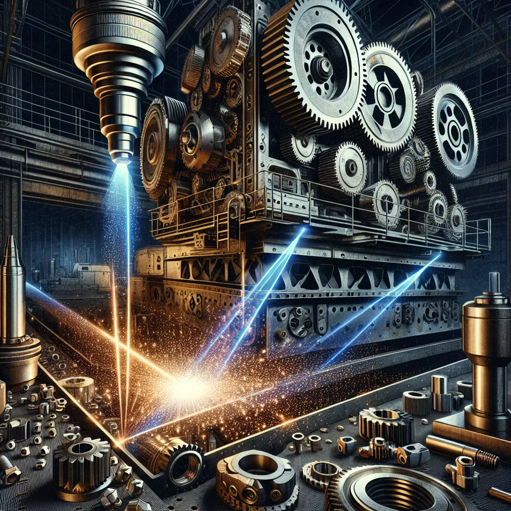 Laserowa precyzja w serwisie maszyn i przekładni przemysłowych